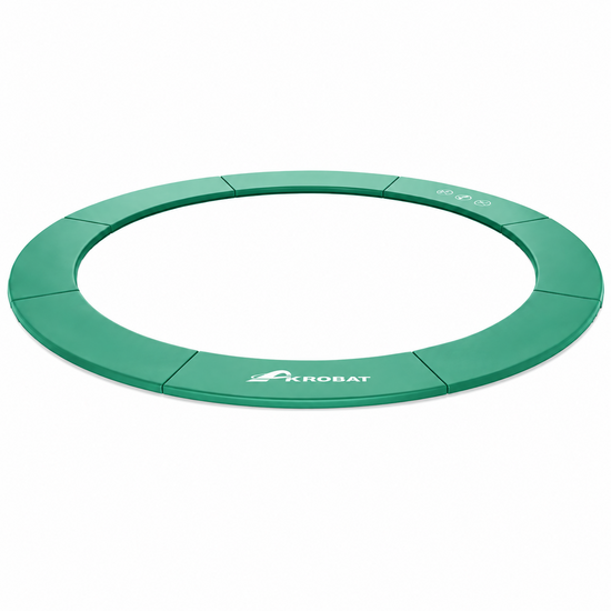 Los Randkussen Akrobat Orbit Flatground 244cm Groen