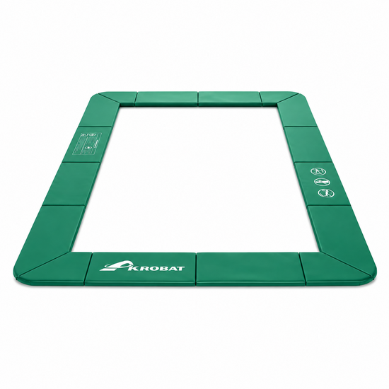 Los Randkussen Akrobat Orbit Flatground 305x183 cm Groen