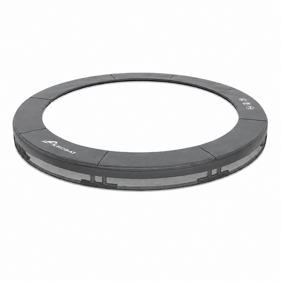 Los Randkussen Akrobat Orbit Inground 365cm Antraciet