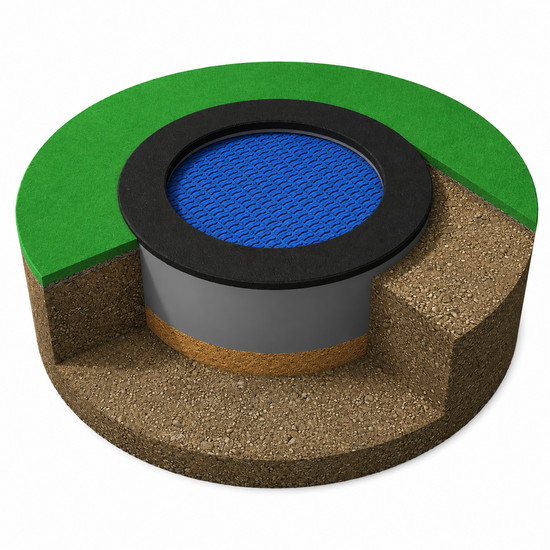 Bouncer Trampoline Cirkel - 178 cm