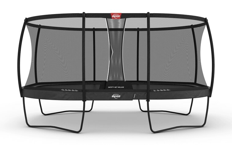 BERG Grand Champion Regular Trampoline -  520 x 345 cm - Safety Net Deluxe - Antraciet Grijs
