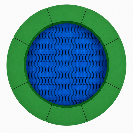 Bouncer Trampoline Cirkel - 178 cm
