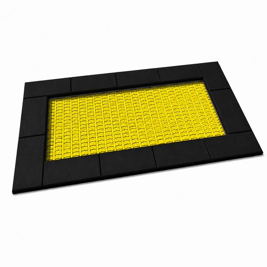 Bouncer Trampoline Rechthoek - 166x142 cm