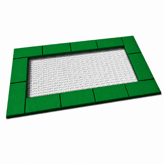 Bouncer Trampoline Rechthoek - 166x142 cm