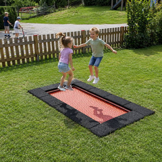 Bouncer Trampoline Rechthoek - 166x142 cm