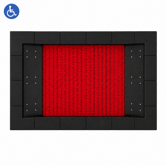 Bouncer Trampoline Rechthoek - 286x190 cm - Inclusief