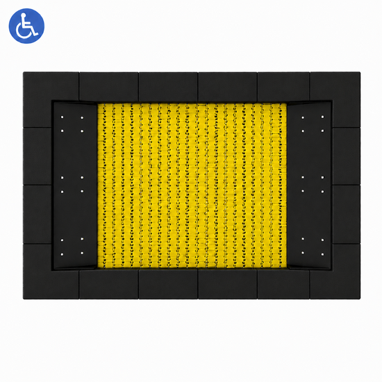 Bouncer Trampoline Rechthoek - 286x190 cm - Inclusief