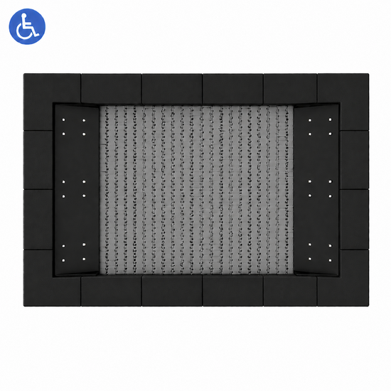 Bouncer Trampoline Rechthoek - 286x190 cm - Inclusief
