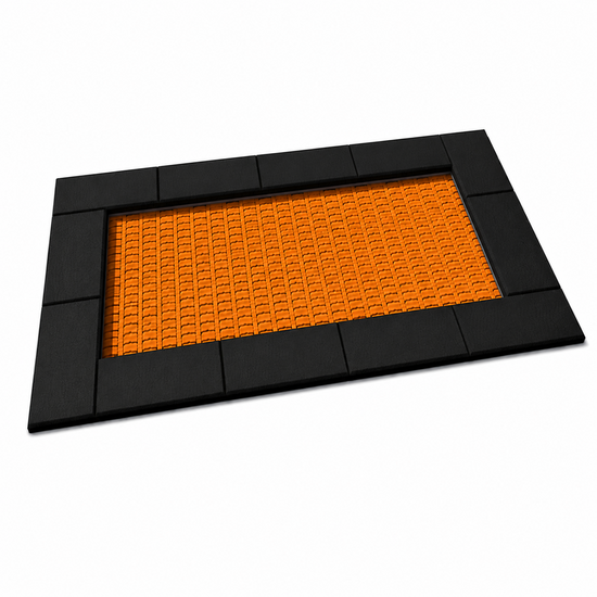 Bouncer Trampoline Rechthoek - 166x142 cm