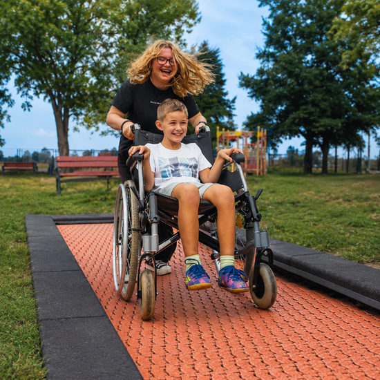 Bouncer Rechthoek Trampoline - 286x190 cm - Maatwerk - Inclusief