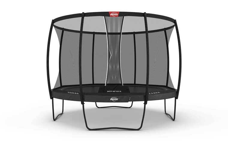 BERG Elite Regular Trampoline - 430 cm - Safety Net DLX XL - Antraciet - Professioneel