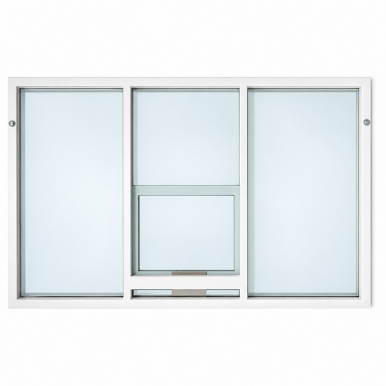 Achterkant Securitglas Basketbalbord - 180x105 cm - Incl. Dunk Basketbalring