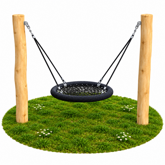 Robinia schommel Bull met nestschommel &Oslash;100 cm 