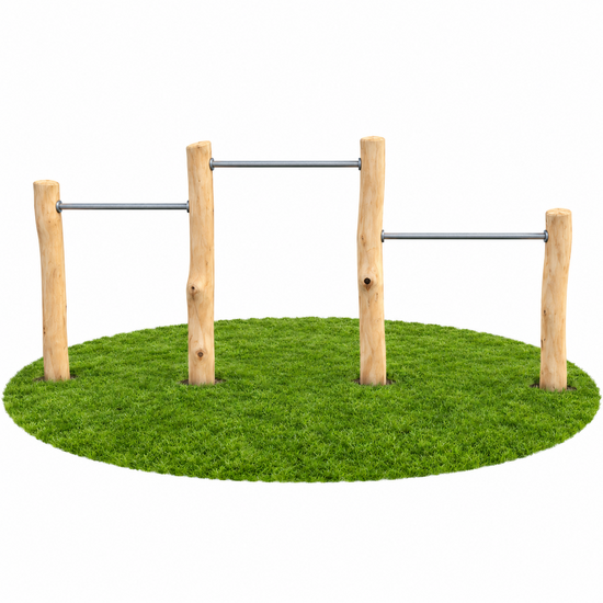 Robinia duikelrek Trio op maat Basic RVS