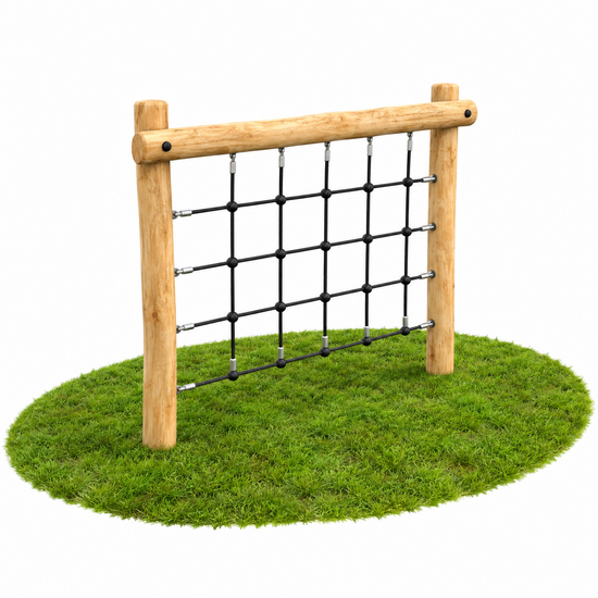 B-Play Robinia U-frame met Klimnet 200 cm