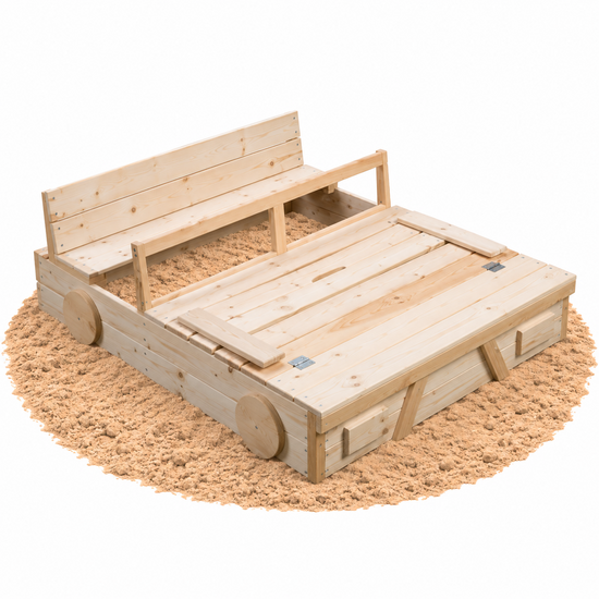 Zandbak Car Naturel