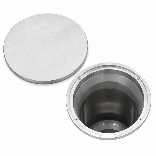 Aluminium Grondpot 40cm incl. Deksel