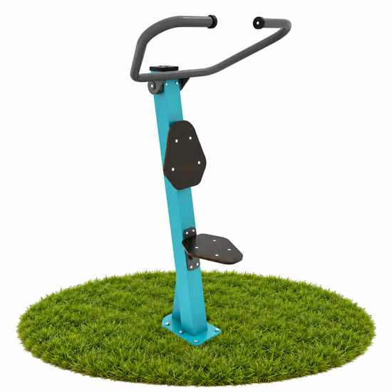 Outdoor Fitness Shoulder Press Turquoise