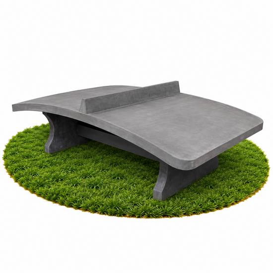 Voetvolleytafel van Antraciet-Beton