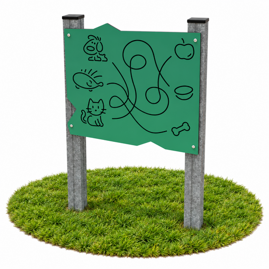 Speelpaneel Dierendoolhof Recycled