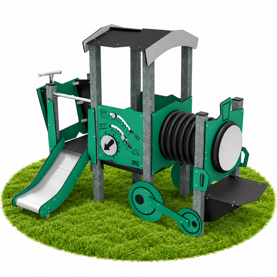 Speeltoestel locomotief Recycled ToetToet II