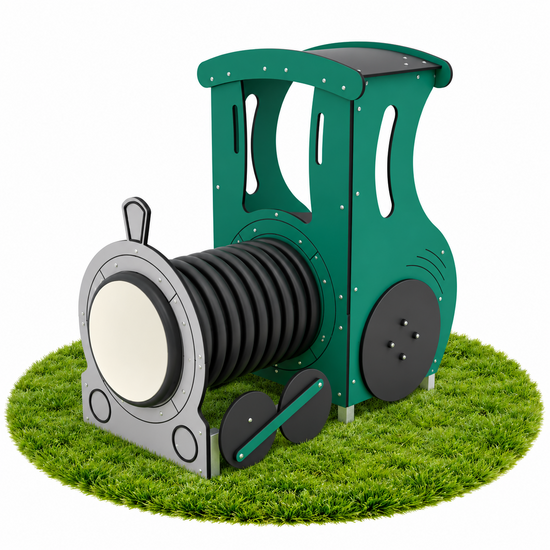 Speeltoestel Op Reis Recycled Locomotief I