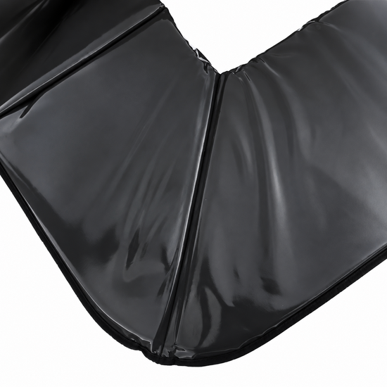 Akrobat Trampoline Primus Flat To The Ground 335x244 cm Zwart/Zwart incl. half veiligheidsnet