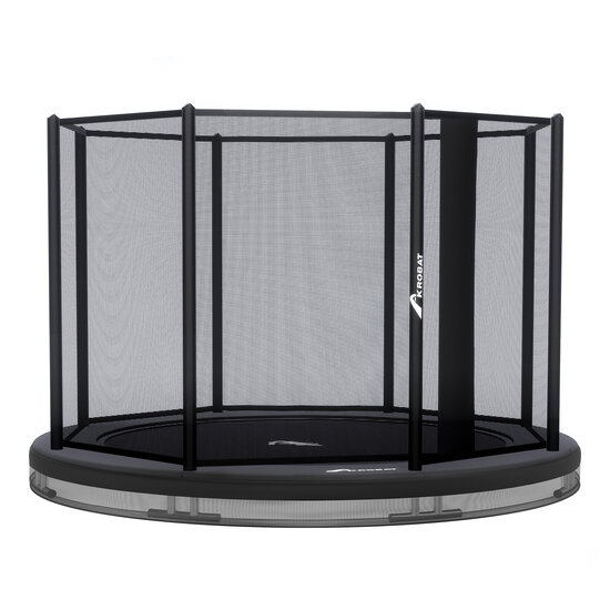 Akrobat Trampoline Primus Inground inclusief veiligheidsnet 365 cm Zwart