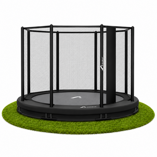 Akrobat Trampoline Primus Inground inclusief veiligheidsnet 365 cm Zwart