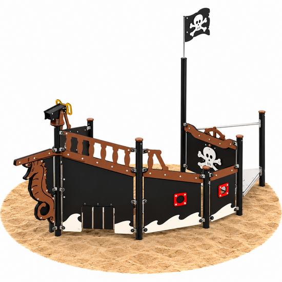 Speeltoren Pirates Sixtus Boeg Openbaar
