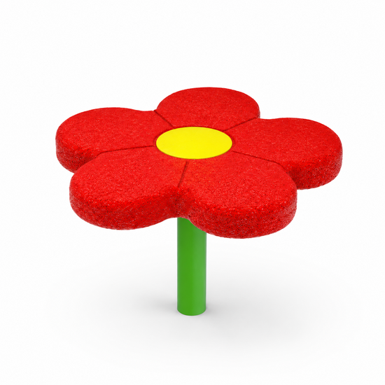 Europlay Stappaaltje Bloem - Rood of Blauw - 60 cm - Rood