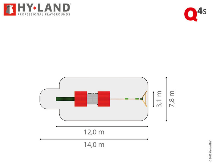 speeltoestel Hy-land Q4s plattegrond