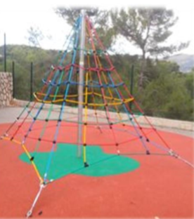 Piramide net Taifun type touw 3.0 meter