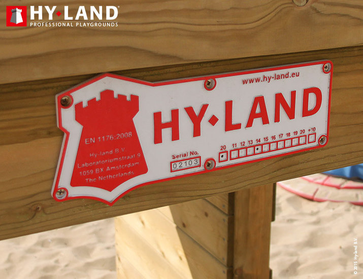 Speeltoren Hy-land Q2 Detail Logo