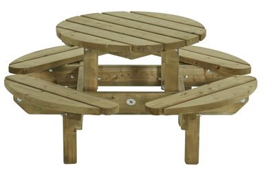 picknicktafel rond ronde kopen &Oslash;130cm buiten kindertafel