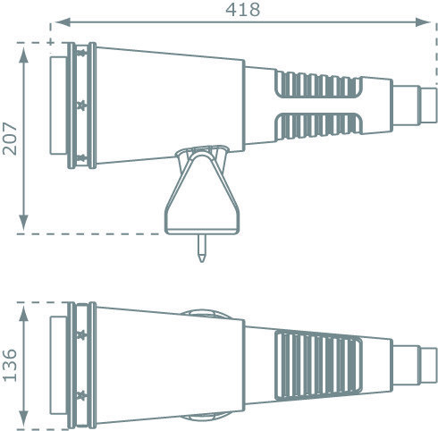 afmetingen Telescoop &#039;Star&#039;