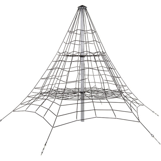 Piramide Net in gewapend touw 4,7m