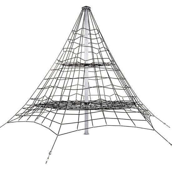 piramide net in gewapend touw 5.2m