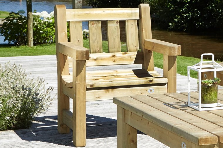 robuuste tuinstoel Zeist
