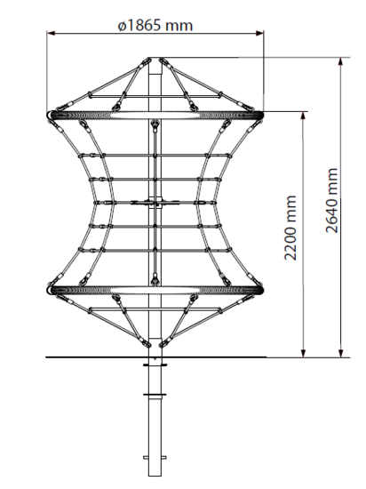 Afmetingen klimtoren