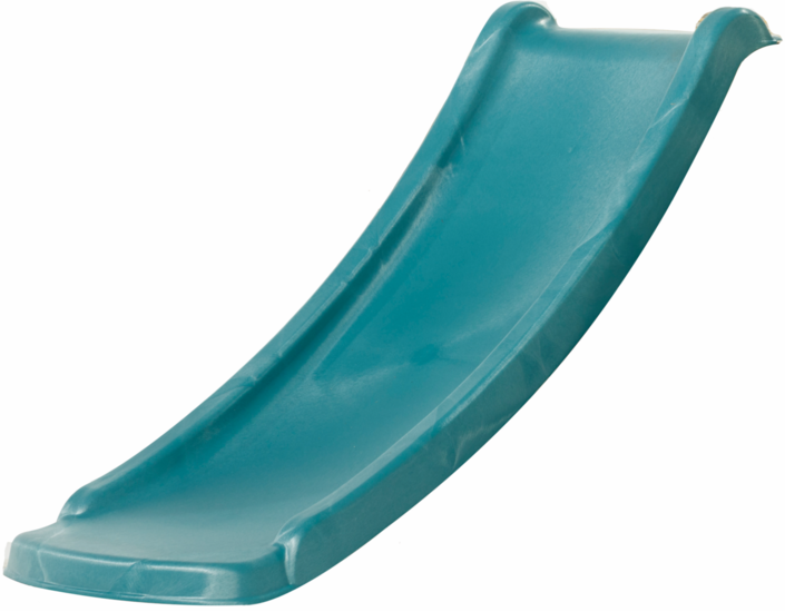 Losse glijbaan voor Platformhoogte 60 cm Turquoise