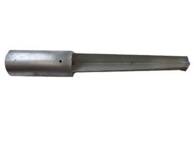 Paalhouder Zwaar met Pen Vuurverzinkt Rondhout &Oslash;121 mm