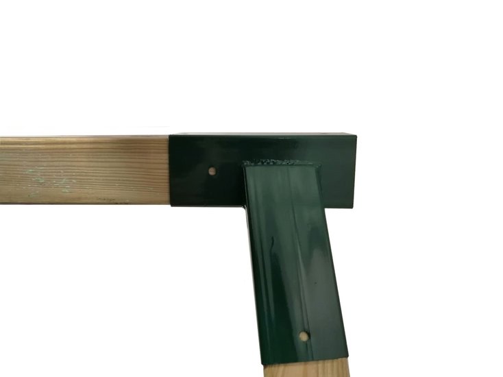 vierkant palen schommelverbinder hout