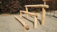 robinia hout palen kopen klimbalken openbaar gebruik 3-delig 5-delig