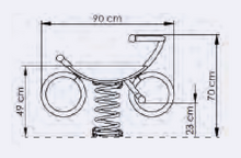 tekening veertoestel fiets