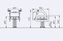 tekening bulldozer