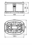 tekening Babyschommel Rubber Curve