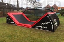 12SPRINGS CURVE-ONE Trampoline 585x250 cm inground