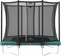 berg ultim favorit trampoline 280x190 met veiligheidsnet