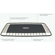 berg ultim favorit trampoline 280x190 met veiligheidsnet